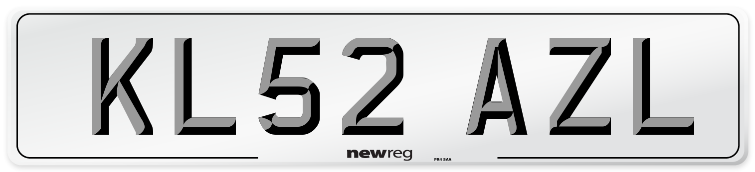 KL52 AZL Number Plate from New Reg